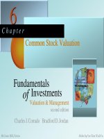 Slides_Fundamentals of Investments - Chapter 6 ppt