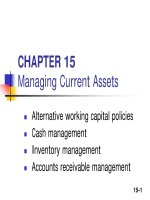 Slide Financial Management - Chapter 15 docx