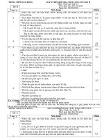 dap an de thi giua ki lop 11