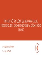 Tấn công giả mạo ARP