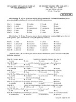 De thi thu DH-CD (2009-2010) lan 1 ma 485