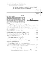 Đề đề nghị Olympic 16 - Lý 11