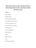 Đăng ký lại do chuyển quyền sở hữu phương tiện thuỷ nội địa nhưng không thay đổi cơ quan đăng ký ( không thu lệ phí trước bạ ) doc