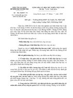 Hướng dẫn quy trình thăm lớp cấp tiểu học pptx