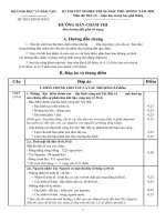 Đề thi tốt nghiệp THPT môn Địa lí (P 02)