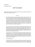 Bài thu hoạch:Những biện pháp cơ bản để nâng cao trình độ học vấn, tay nghề, kiến thức pháp luật