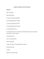 Đăng ký lại kết hôn có yếu tố nước ngoài docx