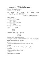 ứng dụng máy tính trong thiết kế và mô phỏng động học, động lực học trong kết cấu máy bào quang, chương 11 pptx