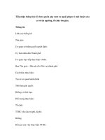 Tiếp nhận thông báo tổ chức quyên góp vượt ra ngoài phạm vi một huyện của cơ sở tín ngưỡng, tổ chức tôn giáo doc