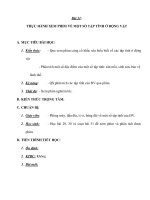 Giáo án Sinh 11 (NC) - THỰC HÀNH XEM PHIM VỀ MỘT SỐ TẬP TÍNH Ở ĐỘNG VẬT ppsx