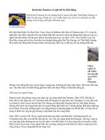 Kênh đào Panama và một thế kỷ biến động