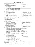 đề cương ôn tập HKII môn CN7