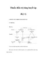 Thuốc điều trị tăng huyết áp (Kỳ 1) docx