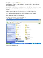 Cài đặt Windows Xp bằng USB ppsx
