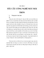 thiết kế hệ thống truyền động của máy mài tròn, chương 1 pps