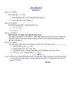 Giúp em ôn thi kì 2- Đề số 01