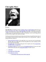 Chủ nghĩa Marx potx