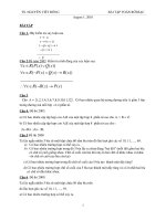 BÀI TẬP - TOÁN RỜI RẠC pps