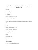 Dự kiến chấm dứt hoạt động Văn phòng đại diện của thương nhân nước ngoài tại Việt Nam potx