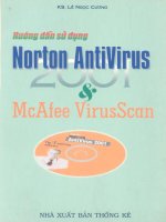 hướng dẫn sử dụng norton antivirus và mcafee virussan