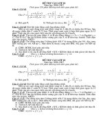 Đề thi vào lớp 10 năm học 2006 - 20076 hà nội