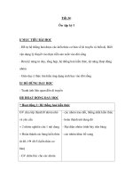 Sinh học 9 - Tiết 34: Ôn tập kỳ I pptx