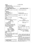 Luyên tập - chia cho số co hai chữ số