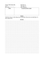 đề kiểm tra 15'''', kì II, sinh 8