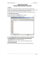Hướng dẫn sử dụng chương trình Microsoft Frontpage docx