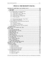 PHẦN 4: MICROSOFT EXCEL pot