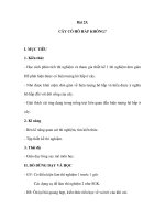 Sinh học 6 - Bài 23: CÂY CÓ HÔ HẤP KHÔNG? ppt