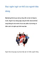 Đọc ngôn ngữ cơ thể của người tiêu dùng potx