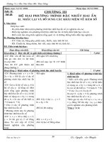 ĐẠI SỐ 9 - HKII (Đã sửa - 3 cột)