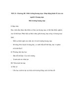 Môn địa lí lớp 7 - Chương III: Môi trường hoang mạc- Hoạt động kinh tế của con người ở hoang mạc Môi trường hoang mạc ppsx