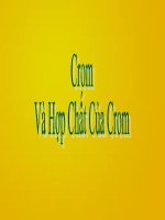 crom và hợp chất crom