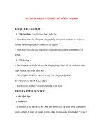 Địa lý lớp 9 - SỰ PHÁT TRIỂN VÀ PHÂN BỐ CÔNG NGHIỆP doc