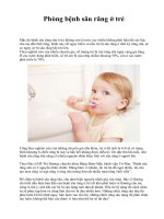 Phòng bệnh sâu răng ở trẻ ppsx