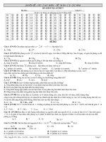 OTDH-Kiểm tra VLHN Các năm