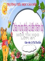 luyện gõ từ và câu mới