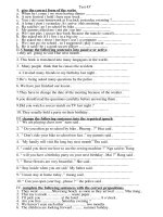 bai tap anh 8 hoc ky 2 tong hop