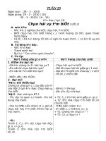 TUAN 29 ( buổi chiều - pham mai)