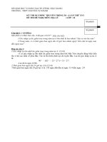 Đề đề nghị Olympic 16 - Địa 10