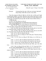 BÁO CÁO THỐNG KÊ GIỮA KÌ