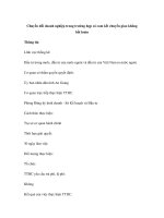 Chuyển đổi doanh nghiệp trong trường hợp có cam kết chuyển giao không bồi hoàn ppt