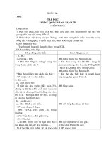 GIÁO ÁN LỚP 4 TUẦN 33 ( CKTKN)