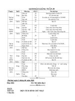 GA L3 TUAN 29 (2 BUOI)