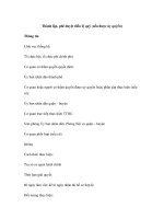 Thành lập, phê duyệt điều lệ quỹ (nếu được ủy quyền) ppt