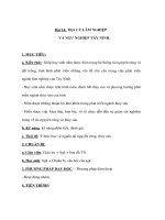 Giáo án địa lý 7 - Bài 14: ĐỊA LÝ LÂM NGHIỆP VÀ NGƯ NGHIỆP TÂY NINH pdf