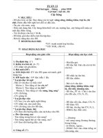 tuần 33 lớp 1 CKT