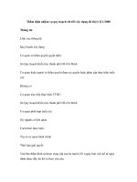 Thẩm định nhiệm vụ quy hoạch chi tiết xây dựng đô thị tỷ lệ 1/2000 docx